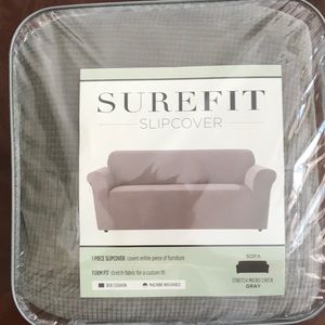 Surefit stretch sofa slipcover fits 74 to 96” sofa